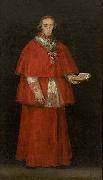 Portrait of Cardinal Luis Maria de Borbon y Vallabriga Francisco de Goya